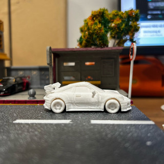Porsche 911 gt3 in 3d màu ngẫu nhiên tỉ lệ 1/64 trang trí diorama - phụ kiện xe mô hình trang trí diorama - xe mô hình