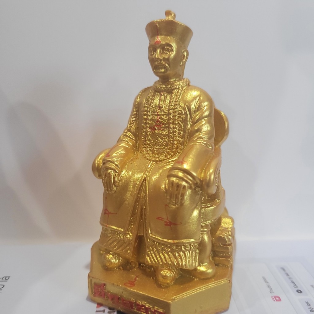 Mẫu Tượng Decor Mini Màu Vàng Kiểu Dáng Nghệ Thuật Dùng Trang Trí Bàn Làm Việc 8–11cm