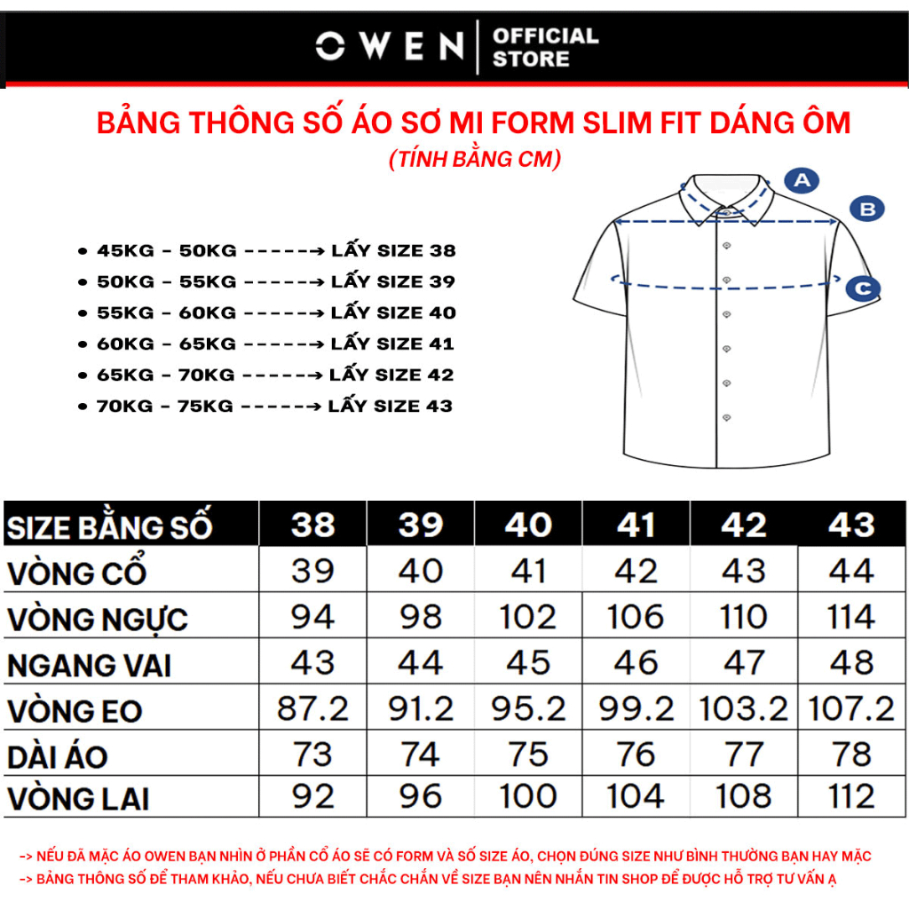 OWEN SALE - Áo Sơ Mi Owen Tay Dài, Màu Xanh Demi , Họa Tiết Hoa Văn, Form Slim Fit Lai Bầu