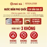 Hộp 6 Chai 510ml Nước Mắm Phú Quốc Chính Gốc 100% Nguyên Chất Ủ Chượp Thùng Gỗ Hơn 1 Năm Độ Đạm 40/43 Chỉ Dẫn Địa Lý — ảnh 2