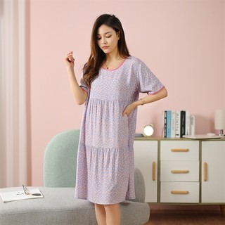 [XẢ KHO GIÁ SỐC] Váy đầm ngủ vải Cotton lụa tự nhiên mềm mại thoáng mát VAV0469