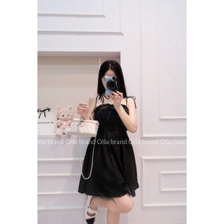 BLOOM Dress | Váy trắng hai dây tiểu thư, váy baby doll dáng xòe nàng thơ Hàn Quốc