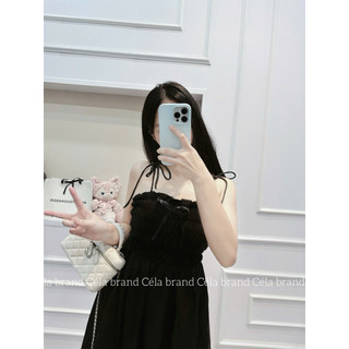 BLOOM Dress | Váy trắng hai dây tiểu thư, váy baby doll dáng xòe nàng thơ Hàn Quốc