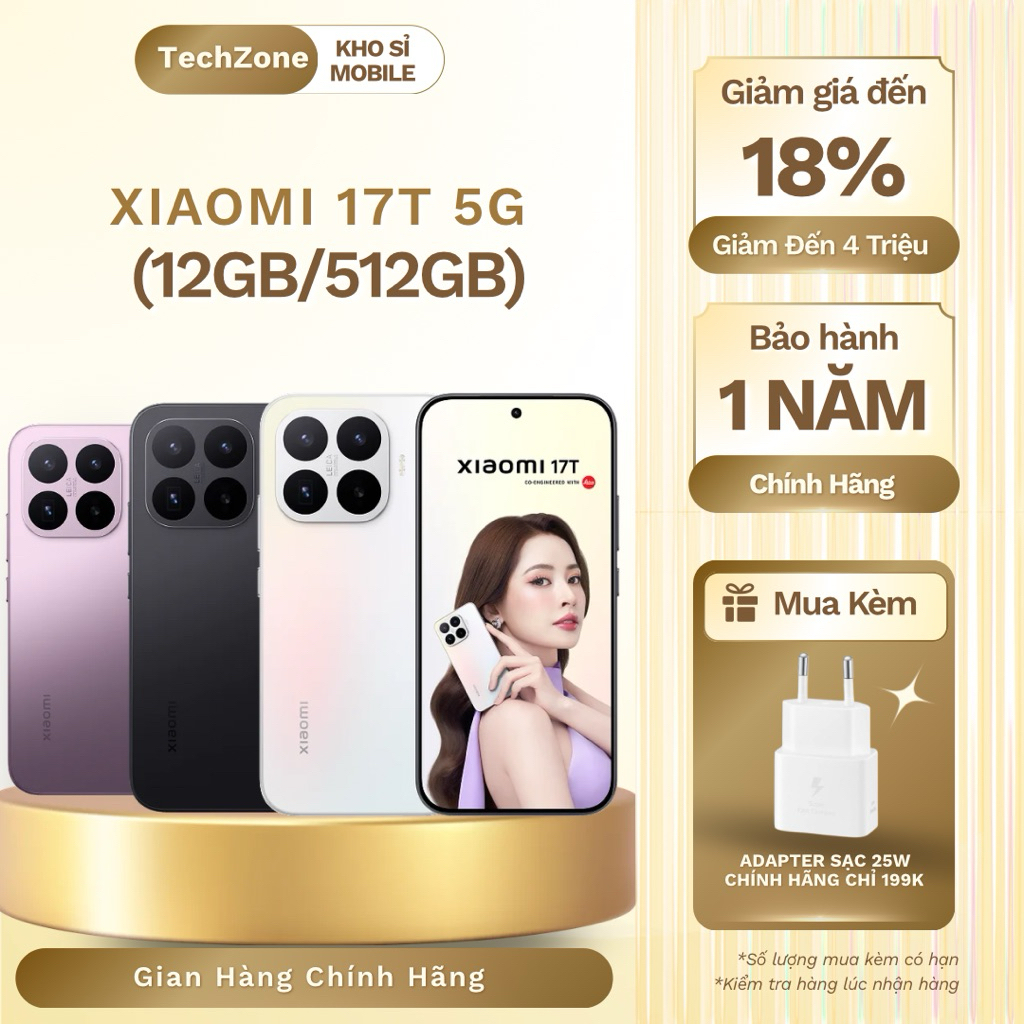 Xiaomi 17T 5G (12GB/512Gb) - Hàng Chính Hãng, Mới Nguyên Seal 100% | BigBuy360 - bigbuy360.vn
