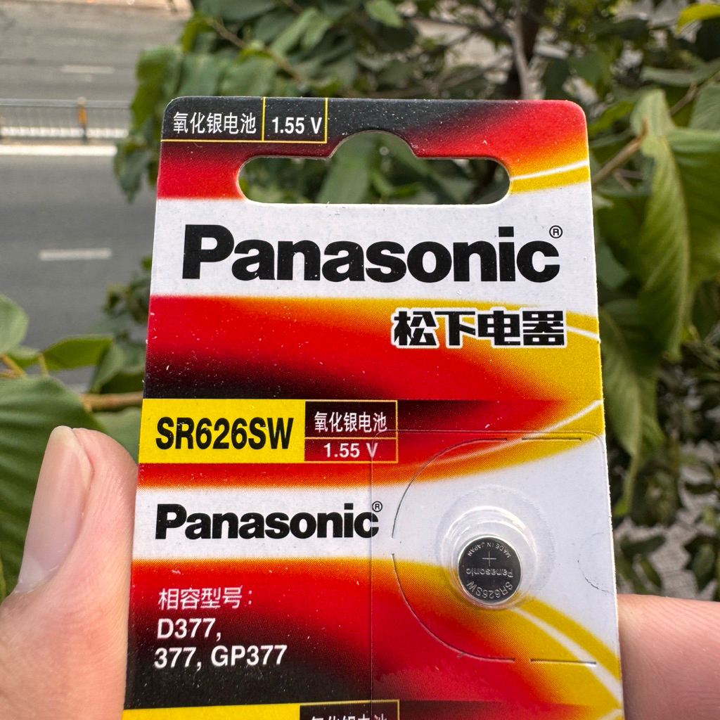 Pin Đồng Hồ Panasonic SR626/621SW 377/364 D377/364 GP377/364 1.55V Chính Hãng Pin Oxide Bạc Tuổi Thọ Cao