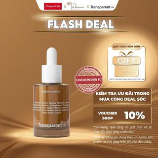 Tinh chất Vitamin C bọc dưỡng sáng da, chống oxy hoá chuyên sâu Transparent Lab Super C