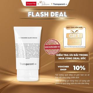 Kem Dưỡng Giúp Làm Sáng Da Và Chống Lão Hóa Transparent Lab Niacinamide Glow Cream