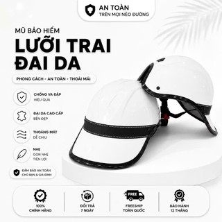 Mũ Bảo Hiểm lưỡi trai Vepa cao cấp loại dầy,cá tính và sang trọng dành cho cả nam và nữ ạ