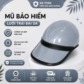Mũ Bảo Hiểm lưỡi trai Vepa cao cấp loại dầy,cá tính và sang trọng dành cho cả nam và nữ ạ