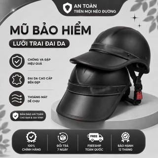 Mũ Bảo Hiểm lưỡi trai Vepa cao cấp loại dầy,cá tính và sang trọng dành cho cả nam và nữ ạ