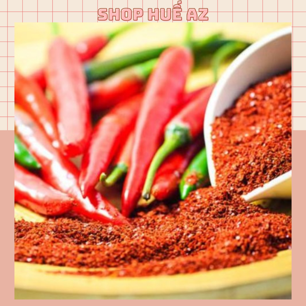 [LOẠI NGON] ỚT BỘT HUẾ SIÊU CAY 500g - Đặc sản Huế
