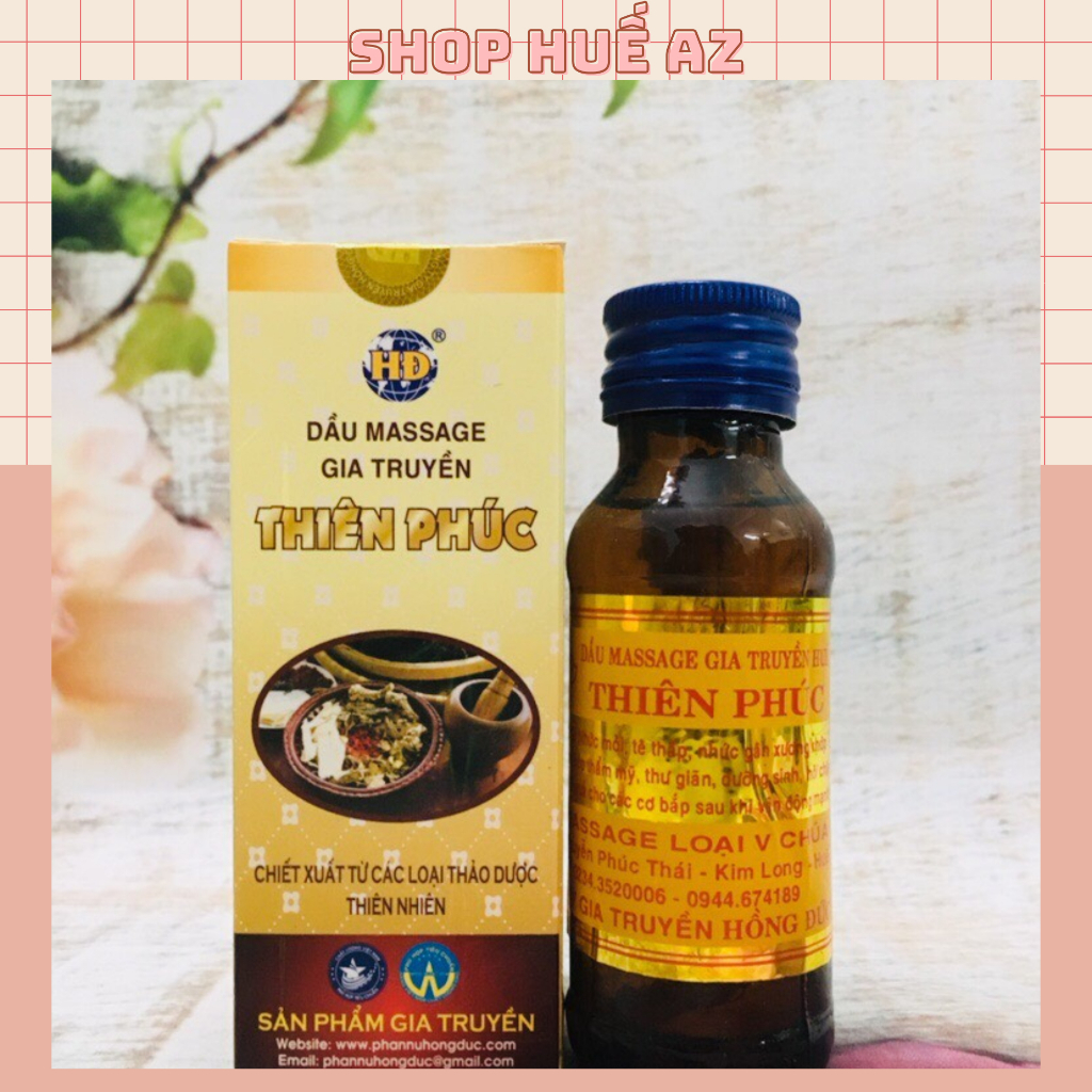 DẦU MASSAGE XOA BÓP THIÊN PHÚC 50ML
