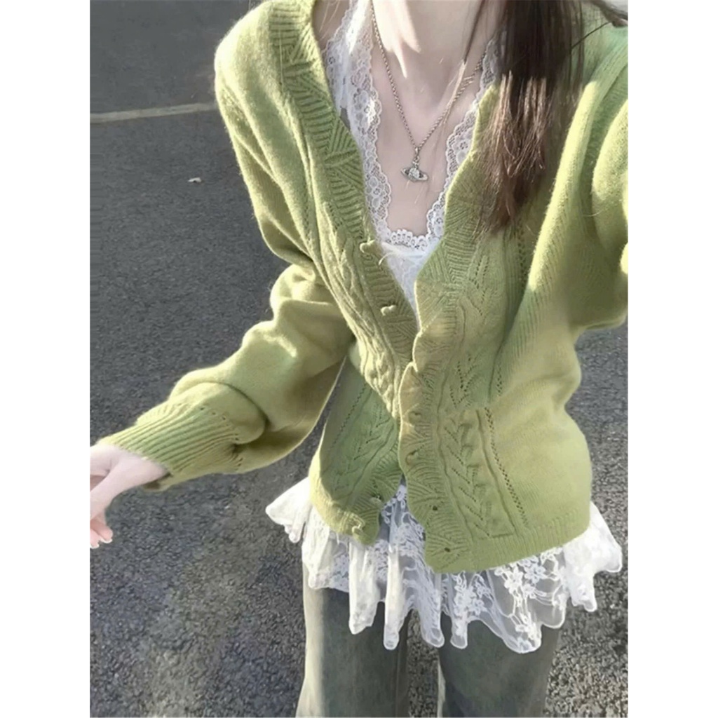 Áo Ren Yếm Nữ Hoa Nổi Dáng Dài Phối Layer Phong Cách Hàn Quốc Cá Tính Vintage Tiểu Thư HotTrend  Thanh Lịch Dandallovely