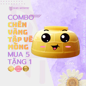 Chén Nhựa Vàng Mary Artistry Tập Vẽ Móng (Bát Vẽ Nail) Giá Tốt - Nhựa Cứng Bền