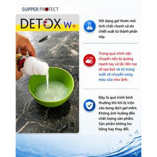 Detox W+ 500ml KHỬ CLO, CLORINE NƯỚC MÁY SIÊU TIẾT KIỆM, NGAY LẬP TỨC cho hồ cá cảnh, bể thuỷ sinh, hồ cá Koi
