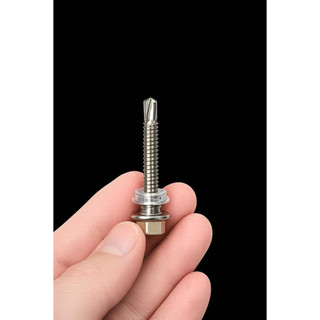 Vít Bắn Tôn Inox(giá 200g) - Mạ Vàng Đầu Lục Giác nhiều kích cỡ