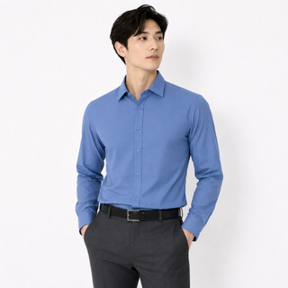 Áo sơ mi tay dài nam MISFIT trơn cao cấp  chất kate lụa mát mẻ, đủ màu áo hộp cao cấp TEE7