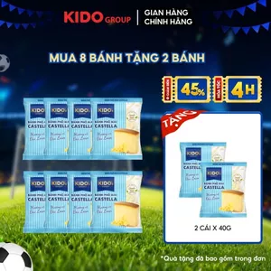 BÁNH KIDO'S BAKERY: Bánh Phô Mai Castella 40g