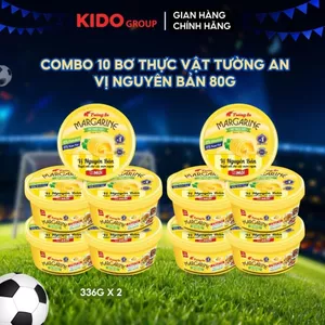 Bơ Thực Vật Tường An vị Nguyên Bản 80g/200G - Tùy chọn combo