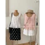TRIANGLE - Girly Blouse (Cân nhắc kỹ, return is not welcomed) Áo sơ mi cách điệu chuẩn tag Wgwe style Hàn Quốc