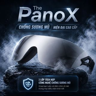 [MUA KÍNH TẶNG MŨ] Kính Bơi Góc Rộng PanoX UMAY Tráng Gương, Chống Nước Bịt Tai, Chống Sương Mù, Thời Trang Cao Cấp