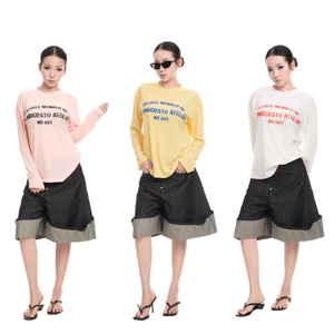 ÁO THUN TAY DÀI VẢI GIẤY MỎNG MÁT WONDERSTU - COTTON PAPER