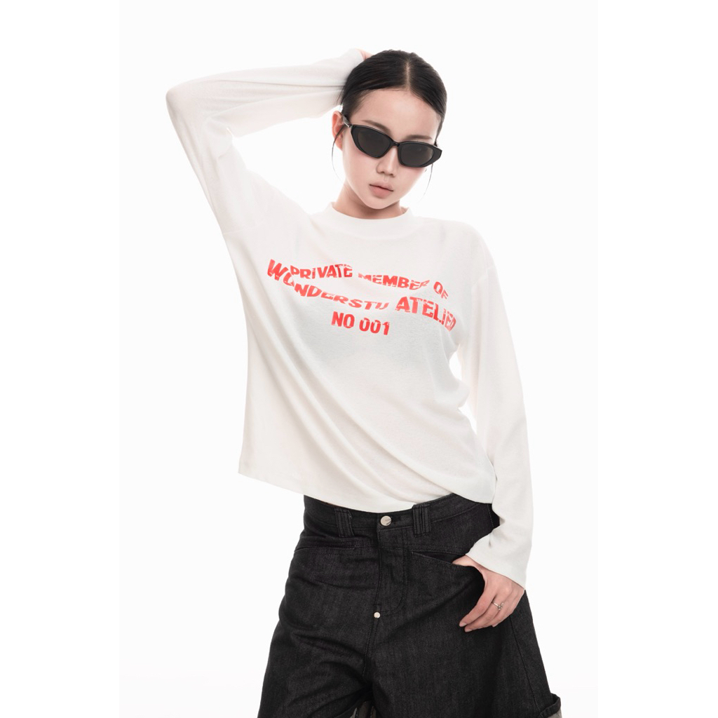 ÁO THUN TAY DÀI VẢI GIẤY MỎNG MÁT WONDERSTU - COTTON PAPER
