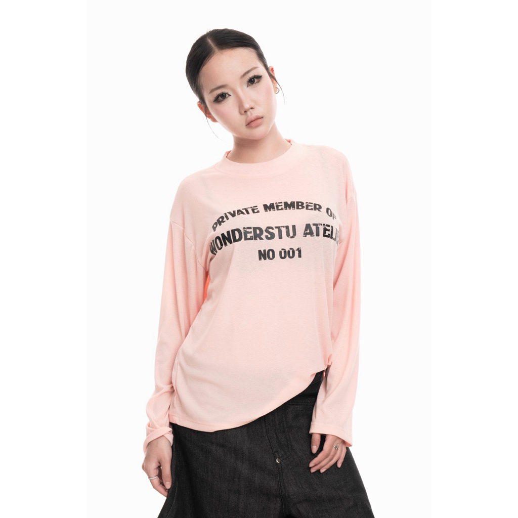 ÁO THUN TAY DÀI VẢI GIẤY MỎNG MÁT WONDERSTU - COTTON PAPER