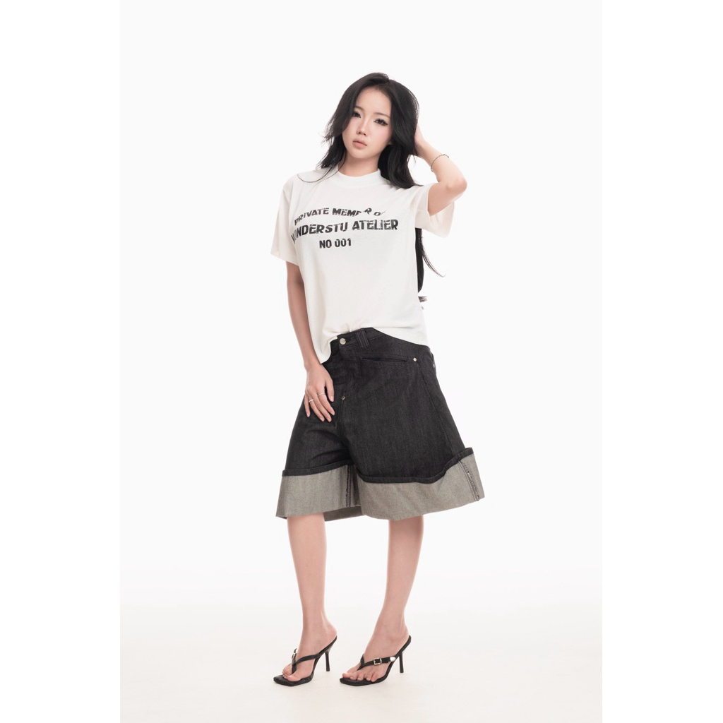 ÁO THUN TAY NGẮN VẢI GIẤY MỎNG MÁT WONDERSTU - COTTON PAPER
