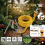 Bộ phun nước tưới cỏ ba chân, xoay 360 độ, đầu phun nước, làm bằng thép không gỉ, thích hợp cho sân vườn