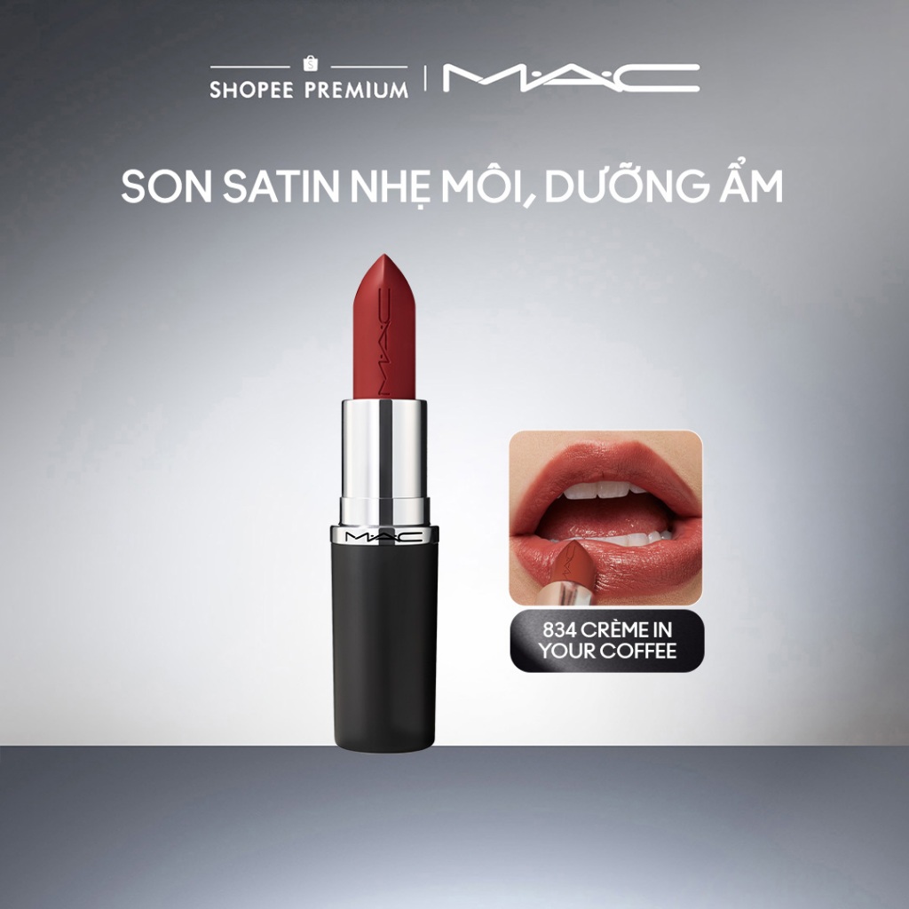 [MAC x HANNAH] MAC - Bộ 2 món:Son MACximal Sleek Satin, Son thỏi MACXIMAL Matte | BigBuy360 - bigbuy360.vn