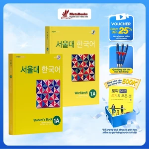 Sách - Giáo Trình Tiếng Hàn Seoul 1A 서울대 한국어 Student Book Workbook, Bao Gồm Giáo Trình Và Bài Tập - MetaBooks Store
