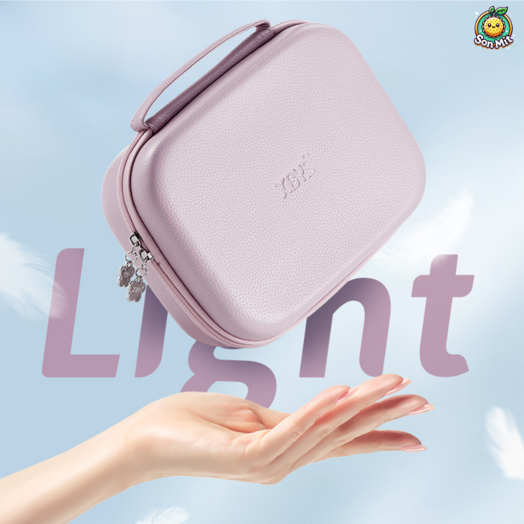 [SẴN] Hộp/túi đựng dung tích lớn, chống sốc và chịu áp lực dành cho máy ảnh Fujifilm Instant Camera Mini 12/ Mini EVO