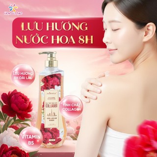 [TẶNG 700G NƯỚC GIẶT] Sữa Tắm Tinh Chất Collagen DrSoftly Hương Nước Hoa - Sạch Sâu, Dưỡng Da Mềm Mại, Lưu Hương Dài Lâu