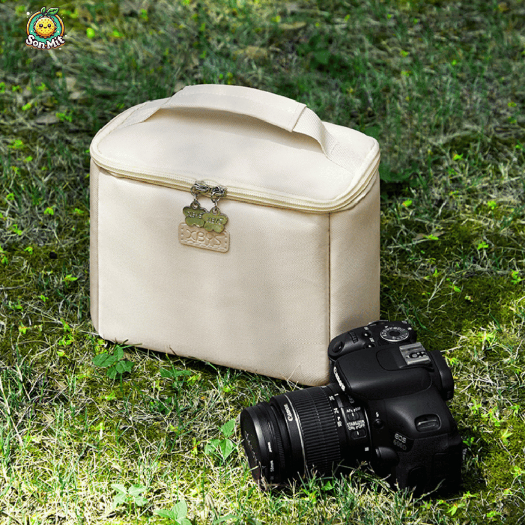 Túi/ Hộp đựng máy ảnh DSLR, túi bảo quản ống kính máy ảnh, tương thích với các dòng máy ảnh Fujifilm, Canon EOS và Sony.