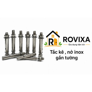 Tắc Kê Nở Inox Chịu Lực(giá 4 cái) – Bu Lông Nở Gắn Tường Bê Tông Nhiều Kích Cỡ M6 M8 M10 M12