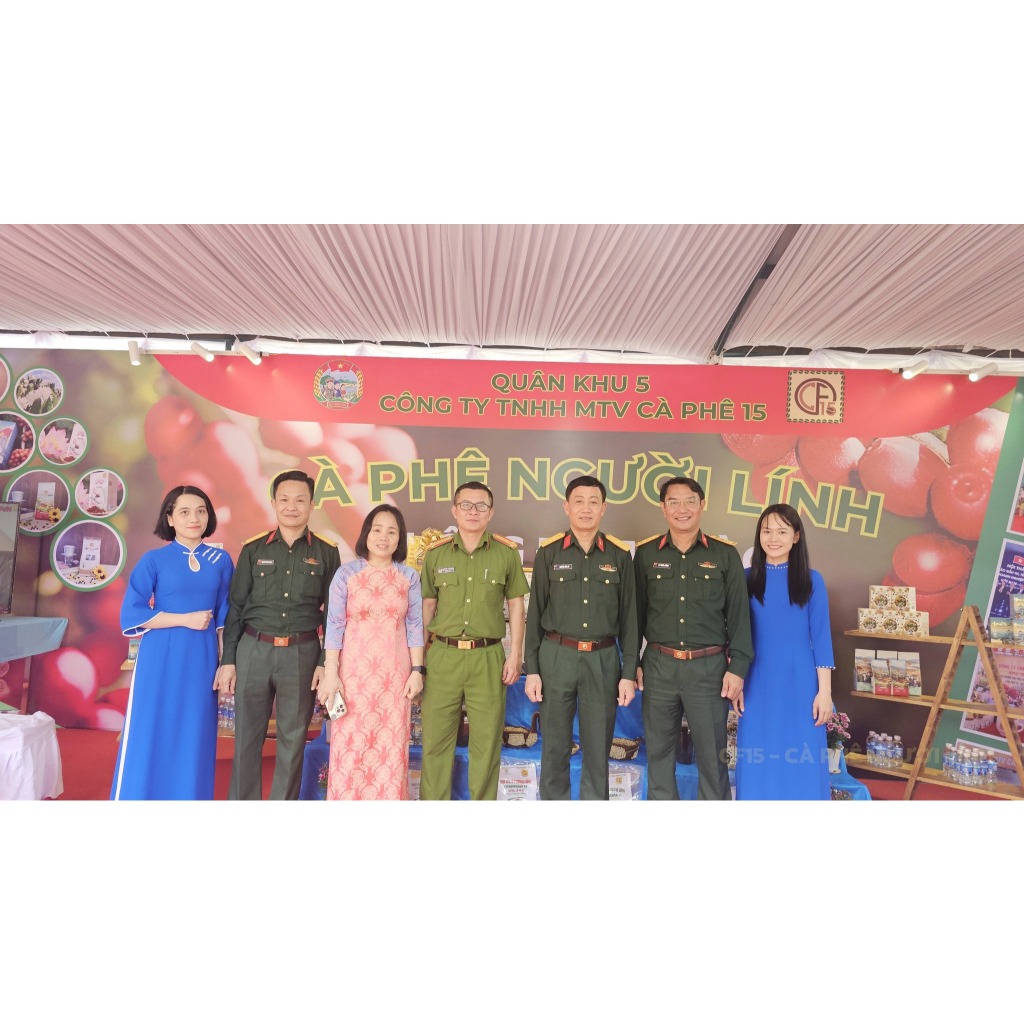 Cà Phê Phin Giấy - Hộp 5 Gói - CF15 Cà Phê Người Lính ( Robusta Nguyên Chất)
