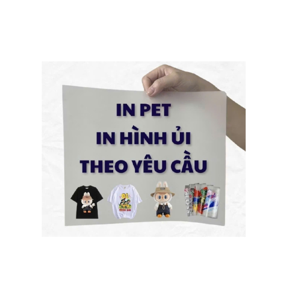 [HỎA TỐC]Hình in pét ép nhiệt quần áo theo yêu cầu gửi mẫu cho shop qua mục chát,ủi tại nhà bằng bàn ủi,thao tác đơn gản