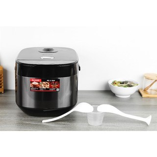 Nồi cơm điện tử Sharp 1.8 lít KS-COM194EV-BK-Chính Hãng- trưng bày-SX Thailan-Lòng nồi chống dính