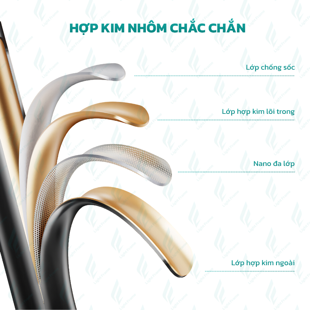 Tay treo đèn gắn tường 110cm - 137cm - 180cm chịu tải cao (Loại tốt)