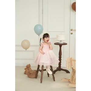 Váy Xinh, Váy Công Chúa Dự Tiệc 2 Dây Obebi Cho Bé Gái Từ 8 - 22kg V74