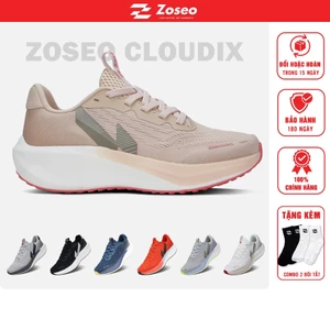 Giày thể thao chạy bộ nam nữ Zoseo Cloudix. Running shoes đế Phylon cao cấp siêu êm nhẹ upper thoáng khí đi làm