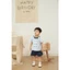 Set Bộ Cộc Mùa Hè Công Tử Obebi Đi Tiệc Đi Chơi Phong Cách Hải Quân Cho Bé Từ 8- 22kg SB45