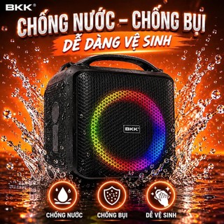 🔈 Loa Bluetooth Karaoke BKK B97PRO công suất đến 100W, BASS CĂNG SÂU led RGB, chỉnh được Bass Echo