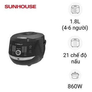 Sale-Nồi cơm điện tử Sunhouse 1.8 lít SHD8911 chính hãng 100% trưng bày mới 99% Bảo hành 12 tháng