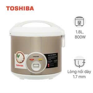 Sale-Nồi cơm nắp gài Toshiba 1.8 lít RC-18JH1TVN(N) chính hãng trưng bày mới 99% Bảo hành 12 tháng
