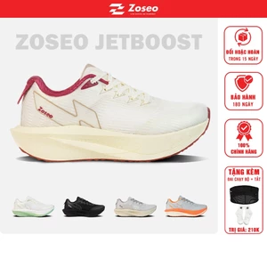 Giày thể thao chạy bộ nam nữ Zoseo Jetboost siêu nhẹ siêu êm có thanh Polyamide trợ lực Sneaker running, chạy bộ size 45