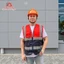 ÁO GILE BẢO HỘ PHẢN QUANG ĐỎ PHỐI XANH ĐEN - ÁO GILE TÚI HỘP KAKI CHO KỸ SƯ GIÁM SÁT CÔNG TRÌNH, KỸ THUẬT