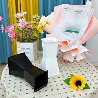 [Rẻ Vô Địch] combo 10 Cốt Nhựa Vuông Đen Mini Dùng Được Nhiều Lần Giữ Form Bó Hoa Đẹp