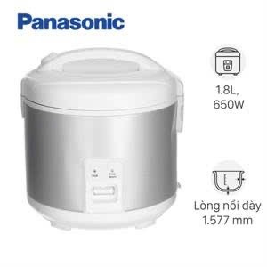 Nồi cơm điện Panasonic 1.8 lít SR-MVN187LRA Chính Hãng-Công suất:650 W Lòng nồi dày phủ chống dính